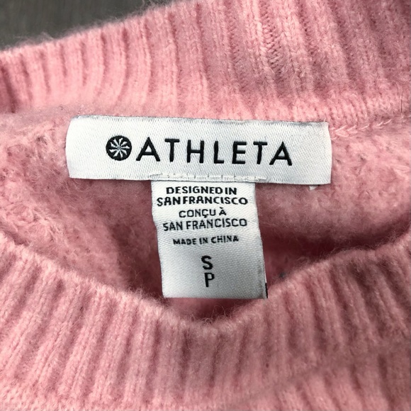 ATHLETA Women’s Layover Crew Sweater Size SP - Picture 6 of 8